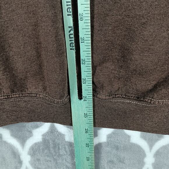 Metallica Hoodie Mens Large Brown Lightning Pullover Sweatshirt Band Rock - Picture 6 of 7